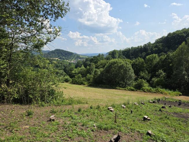 Działka BUDOWLANA – 28 arów, Bieszczady, Bóbrka, k. SOLINA