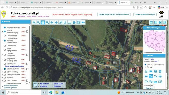 Działka BUDOWLANA 31 ary Bieszczady, Bóbrka, k. SOLINA