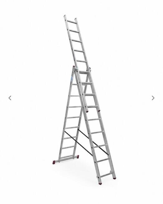 Drabina KRAUSE CORDA 3x9 wielofunkcyjna 6,20 m aluminiowa