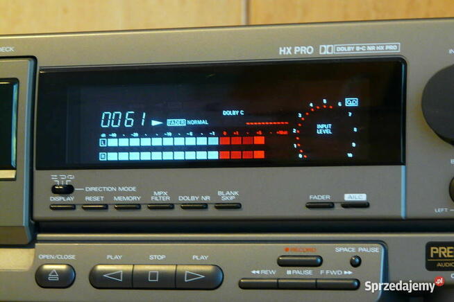 Magnetofon Fisher CR-9030 Piękny - Bardzo funkcjonalny!