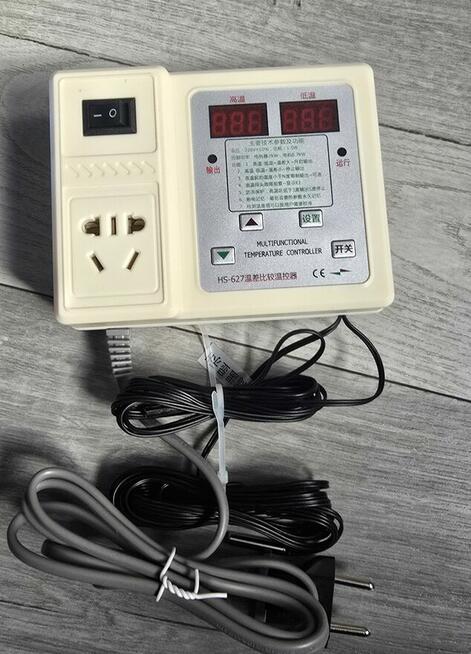 Solarny termostat zwrotnego przepływu ciepłej wody