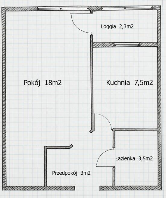 Kawalerka 34m2, blok 1piętro Hallera5 bezpośrednio