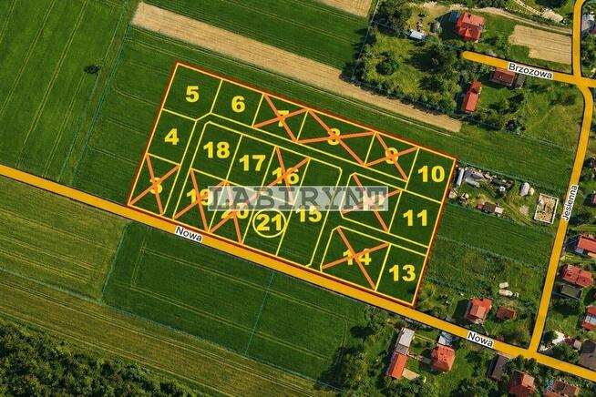 Budowlana, 600m2, 20x30, z planem miejscowym