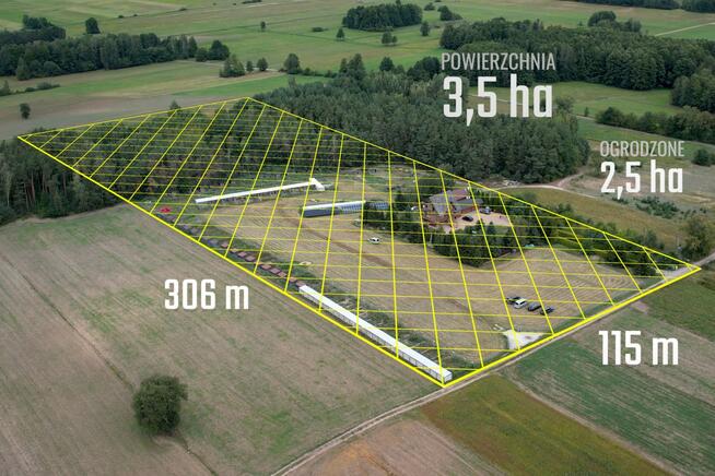 Podhalańskie siedlisko 3,5 ha w sercu Mazowsza