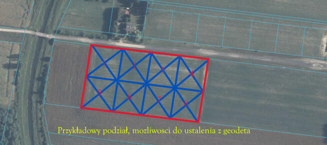 Działka budowlana 18ar obok jezioro Krasne