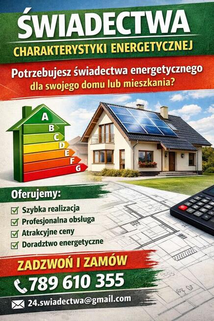 Świadectwo Charakterystyki Energetycznej