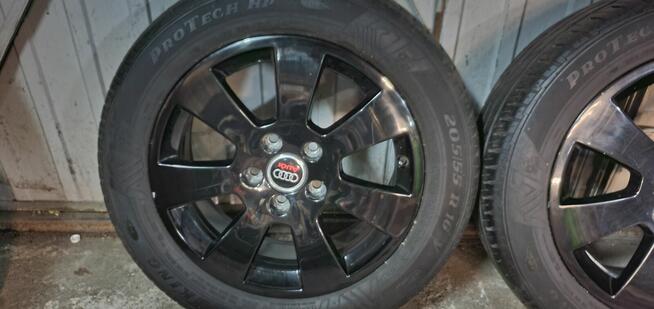 4x 16 cali 5x112 ET 50 ○57.1mm Alufelgi opony lato zimowe