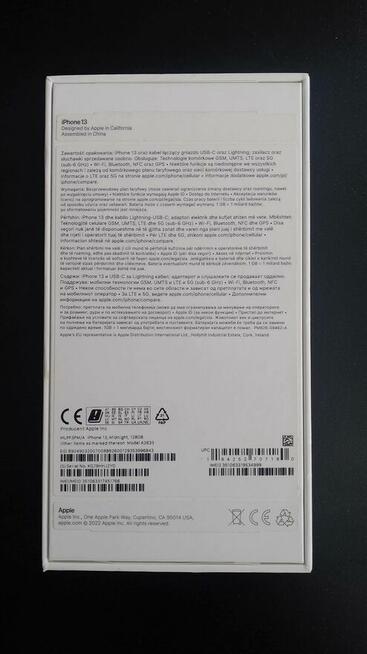 SYNDYK SPRZEDA SMARTFON IPHONE 13 128GB