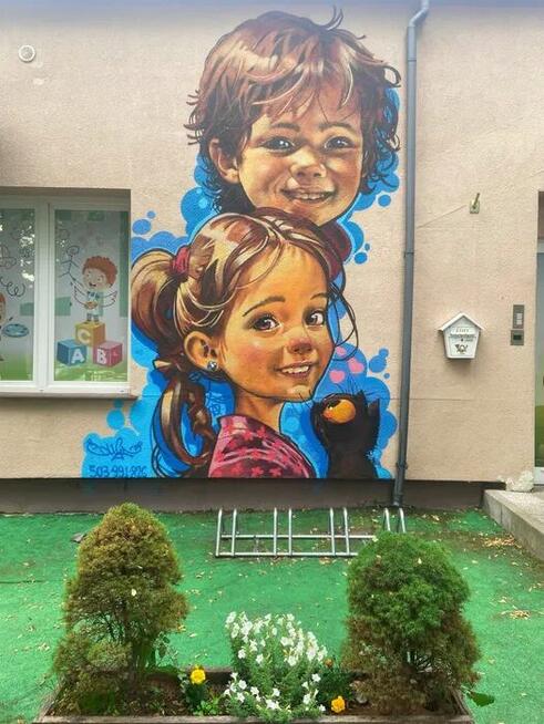 Artystyczne malowanie ścian, murale zewnętrzne i wewnętrzne