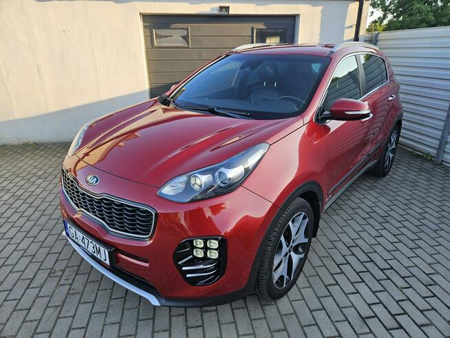 Kia Sportage 1.6 TGDI 177KM GT Line 4x4 AWD automat BEZWYPADEK zadbany BDB STAN