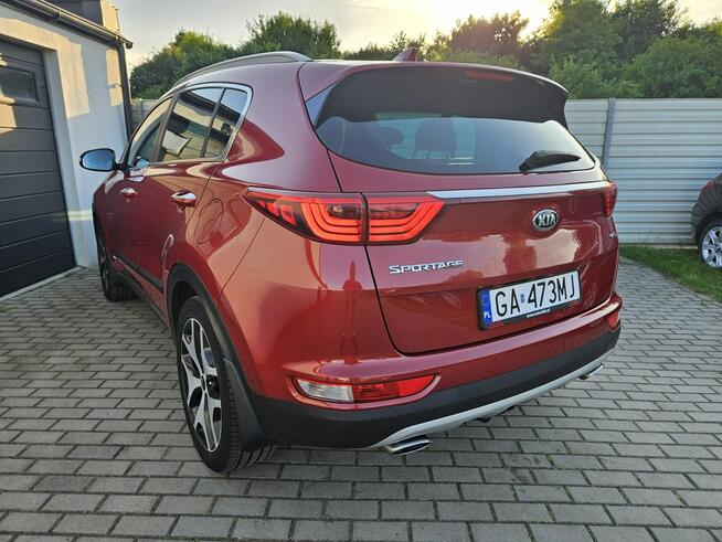 Kia Sportage 1.6 TGDI 177KM GT Line 4x4 AWD automat BEZWYPADEK zadbany BDB STAN