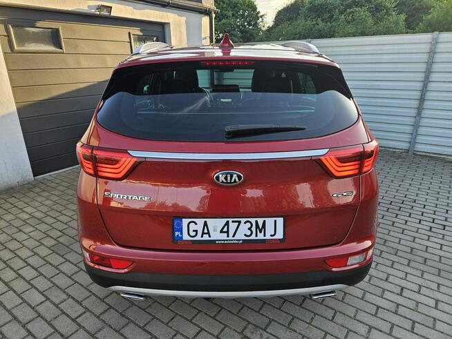 Kia Sportage 1.6 TGDI 177KM GT Line 4x4 AWD automat BEZWYPADEK zadbany BDB STAN