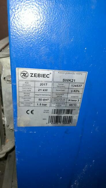 używany kocioł Zębiec Swk 21kW