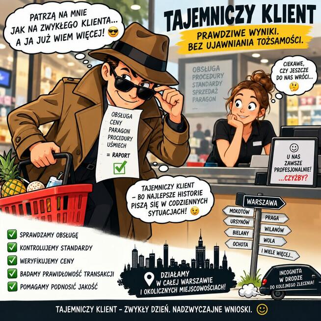 Tajemniczy Klient Walka ze spadkiem dochodów w firmie