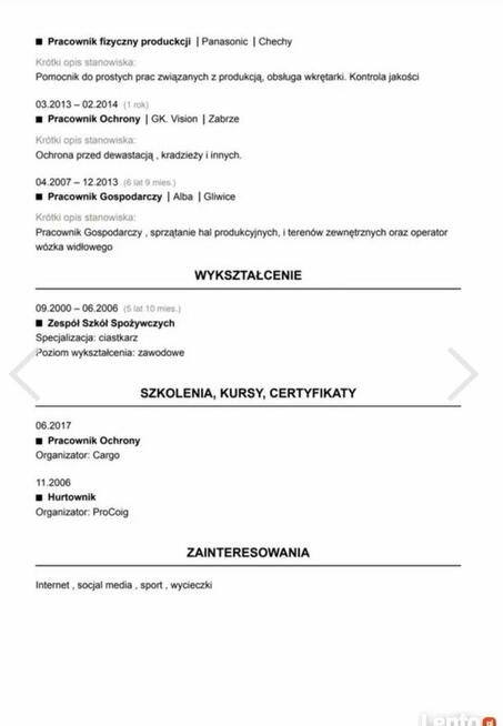 PILNIE POSZUKUJĘ PRACY Sprzatanie obiektow mezczyna