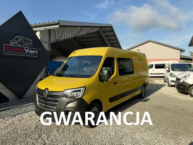 Renault Master max L3H2 7 osobowy brygadówka lift doka 2021r.
