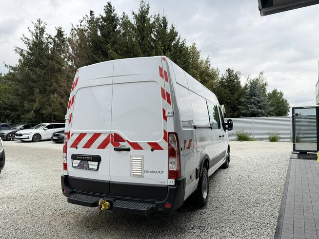 Renault Master max L3H2 bliźniak 6 osobowy brygadówka doka 165KM hak 3,5t lift