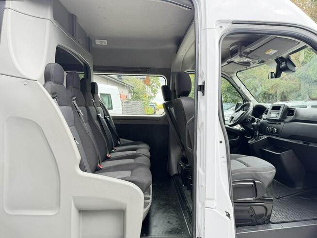 Renault Master max L3H2 bliźniak 6 osobowy brygadówka doka 165KM hak 3,5t lift