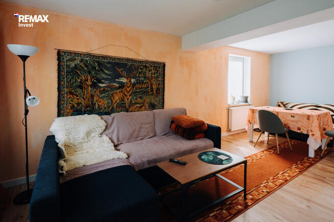Urokliwy dom w Łazach (75m2) + strych do adaptacji