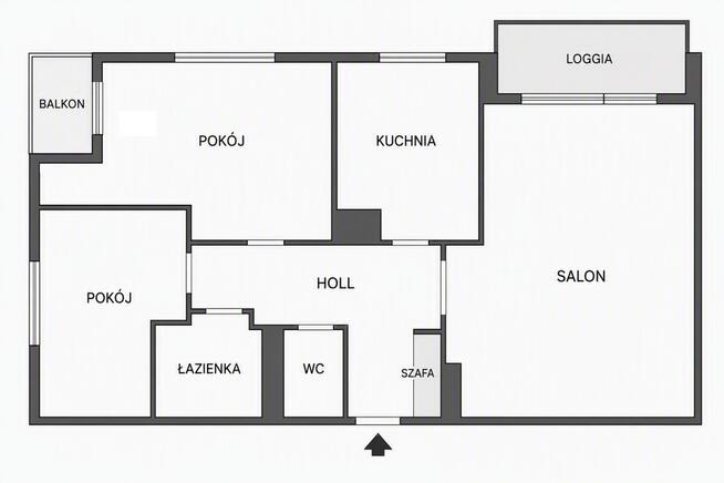 3/4 pokoje | 75 m² | Gocław | 2 loggie | parking