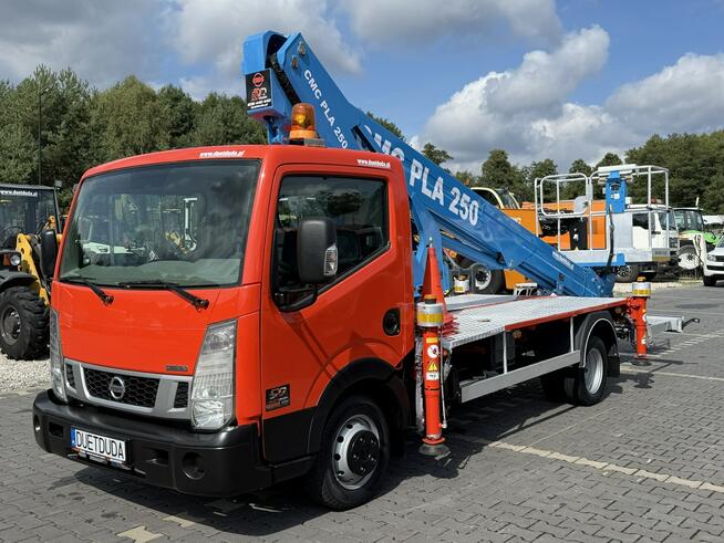 Nissan Cabstar Podnośnik Koszowy 25m CMC PLA 250 Zwyżka Pilot Wumag GSR Multitel P7
