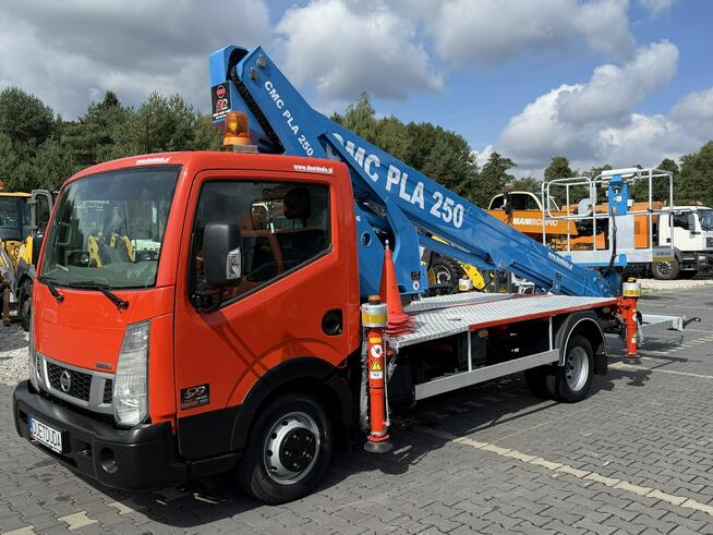 Nissan Cabstar Podnośnik Koszowy 25m CMC PLA 250 Zwyżka Pilot Wumag GSR Multitel P7