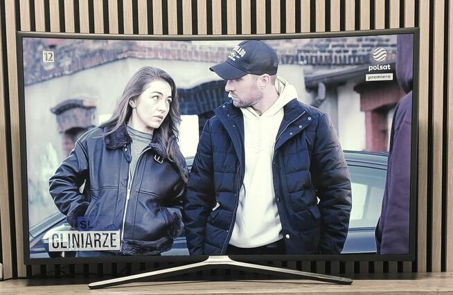 49 Cali TV Samsung LED Curved Smart TV DVB-T2 Hevc + Uchwyt
