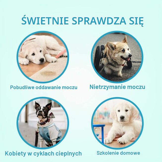 Pet Soft JEDNORAZOWE PIELUCHY DLA SUCZKI M 16-11kg 30-50cm k