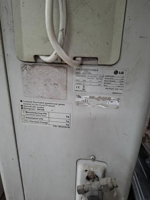 klimatyzator jednostka zewnętrzna LG