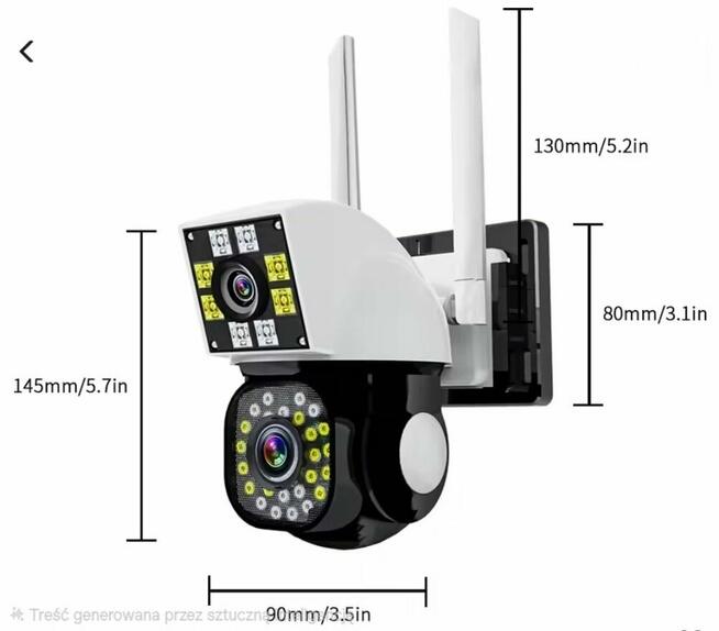 Kamera bezpieczeństwa Neye 4K 8MP WiFi