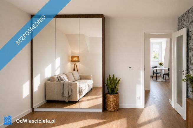 Widok na klasztor w Tyńcu i Tatry | 52 m² po generalnym remoncie