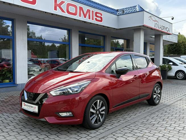 Nissan Micra 90KM ,Niski Przebieg,Kamera, Navi, Gwarancja