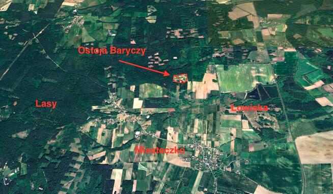Działka budowlana Pierstnica gm. Krośnice,