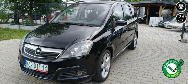 Opel Zafira 7- osób Benz , Klima , alu 17" Hak