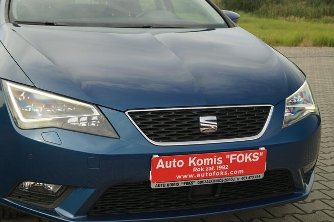 Seat Leon BENZYNA 2014R 1.4 150KM II WŁ. BEZWYPADKOWY ORG. LAKIER PANORAMA
