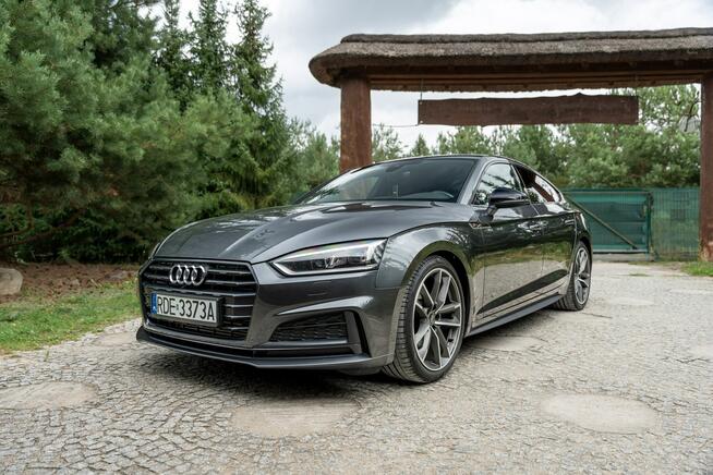 Audi A5 S-line / 2.0 TFSI mHEV 190KM / LED Matrix / Daytona / Black Optic / FV