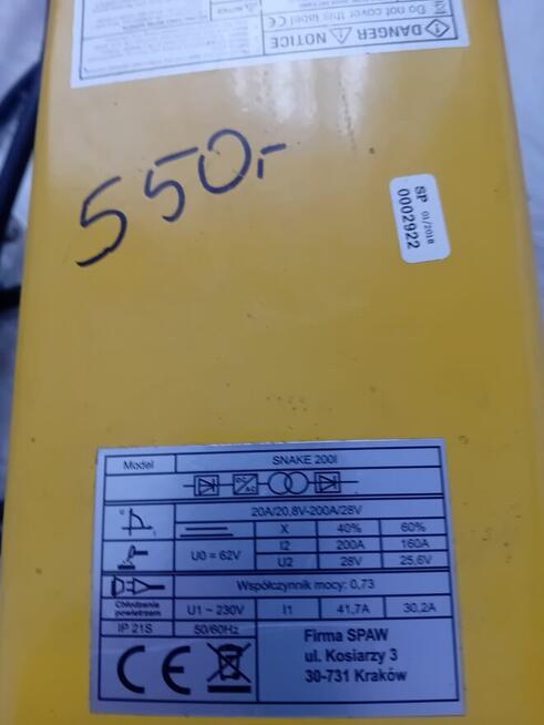 Sprzedam spawarkę elektryczną.