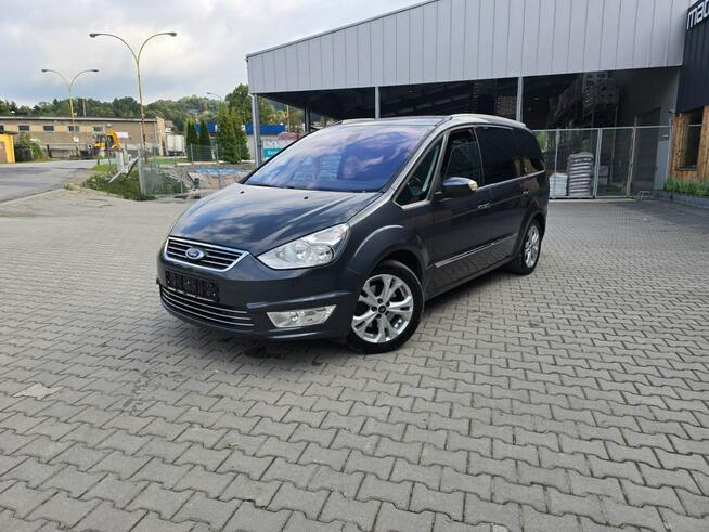 Ford Galaxy 2.0 TDI / 7 mio Osobowy / Panorama / Skóra / Serwis ASO Do końca GHIA