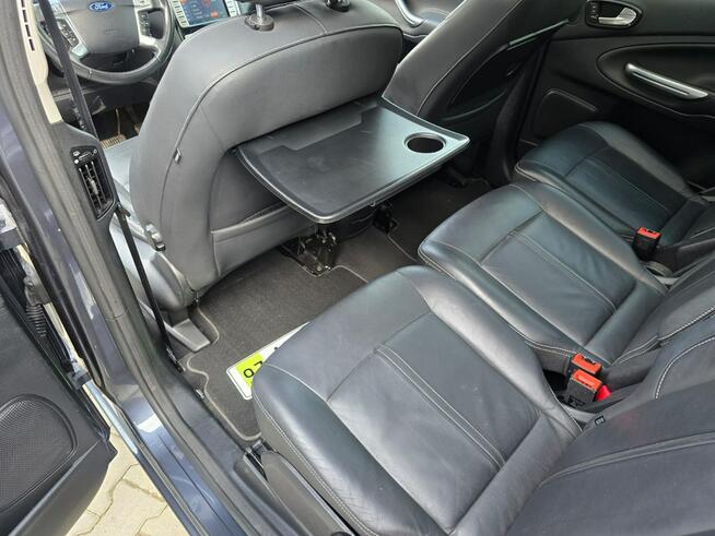 Ford Galaxy 2.0 TDI / 7 mio Osobowy / Panorama / Skóra / Serwis ASO Do końca GHIA