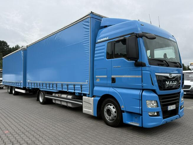 MAN TGX 18.360 4X2 Zadbany Bezwypadkowy Stan Bardzo Dobry + Przyczepa Krone Zestaw Tandem Całość na