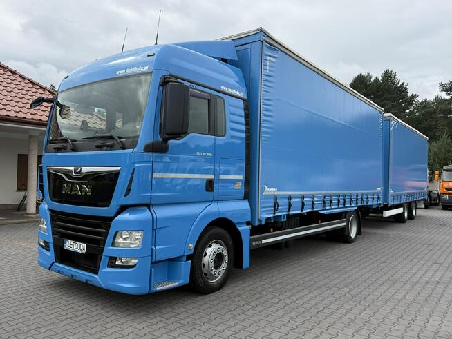 MAN TGX 18.360 4X2 Zadbany Bezwypadkowy Stan Bardzo Dobry + Przyczepa Krone Zestaw Tandem Całość na