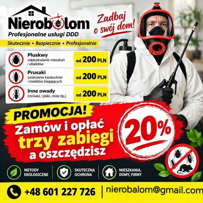 Ekologiczna dezynsekcja od ręki