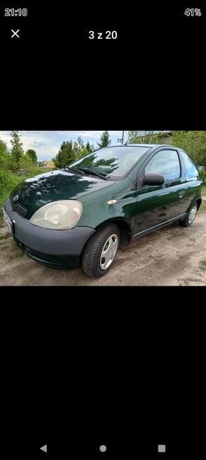 TOYOTA YARIS 2003 1.0i 16V 68KM Łańcuch ABS 4Opony.Całoroczn