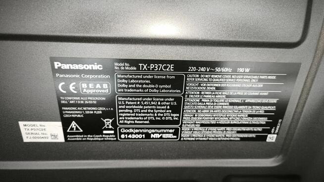 Stolik plus TV Panasonic 37