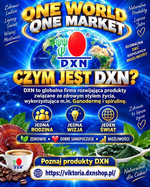 ONE WORLD – ONE MARKET. Poznaj świat DXN!