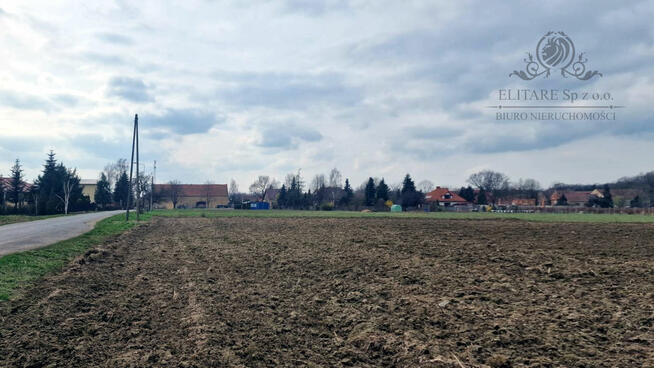 Działka budowlana/siedliskowa 3000m2 z MPZP Sokolniki gm. Kąty Wrocławskie