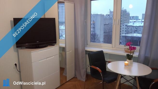 Bezpośrednio, 3 nieprzechodnie pokoje z balkonem, ok. Ronda ONZ i Dworca Centralnego