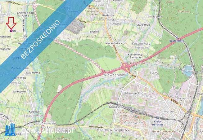 37zł/m.kw, 10km od Kielc