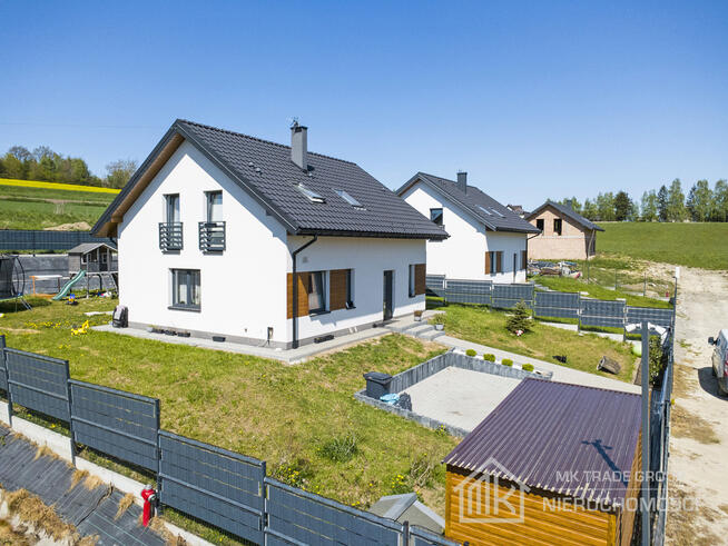 Nowy dom wolnostojący 116m2 ok. Wieliczki, 8ar
