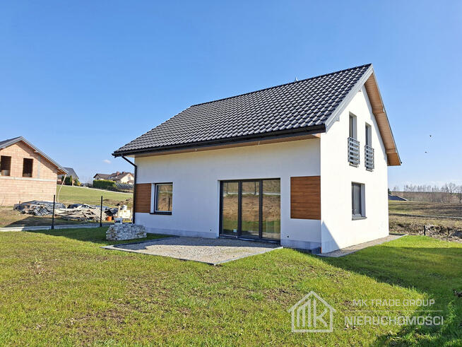 Nowy dom wolnostojący 116m2 ok. Wieliczki, 8ar